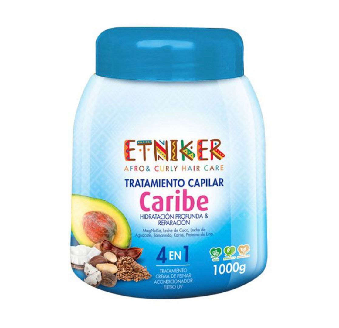 TRATAMIENTO CAPILAR CARIBE 1000GR ETNIKER