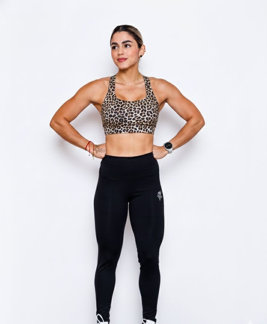 Conjunto top + Leggings tiro alto