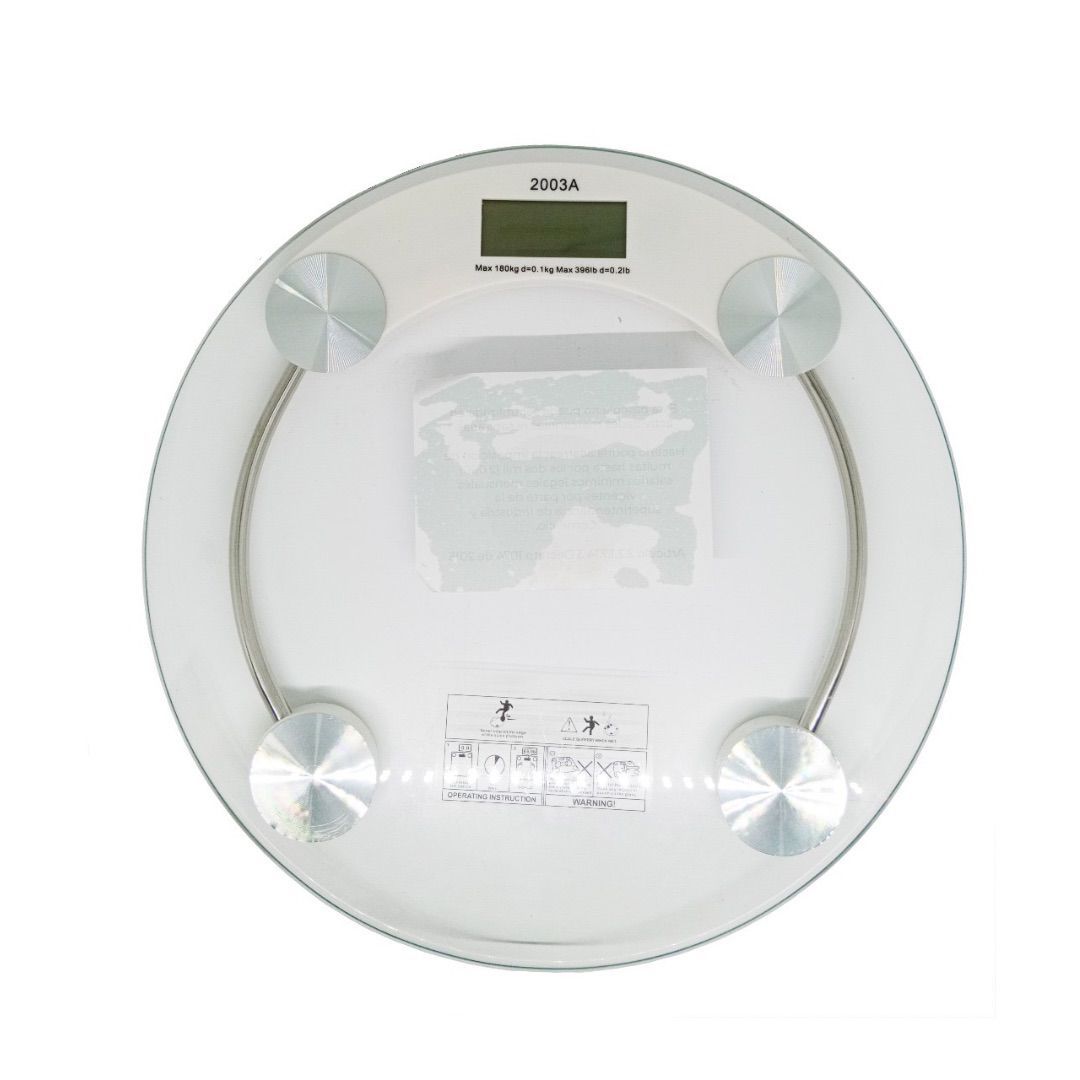 BALANZA DE VIDRO PERSONAL 