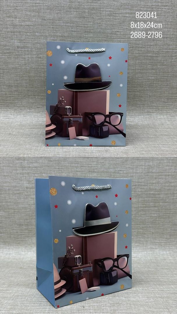 BOLSA DE REGALO SURTIDA 8X18X24 CM
