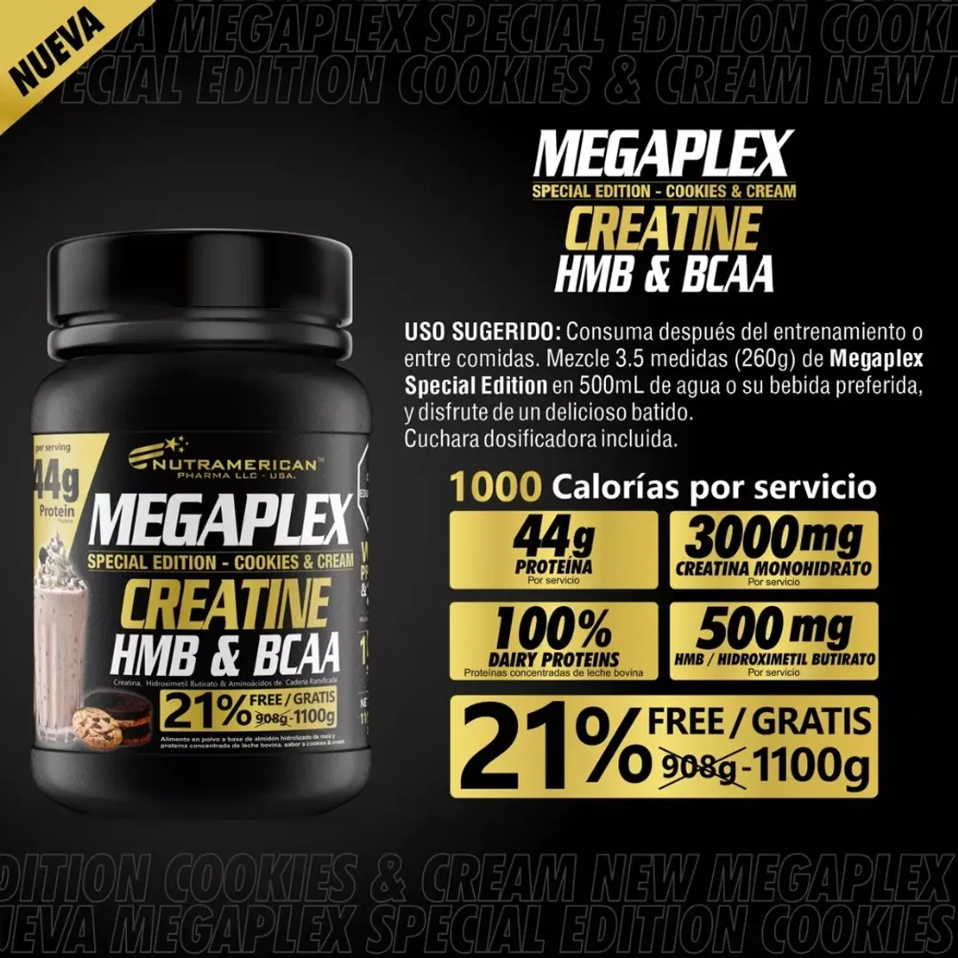 megaplex creatine power 2 libras
