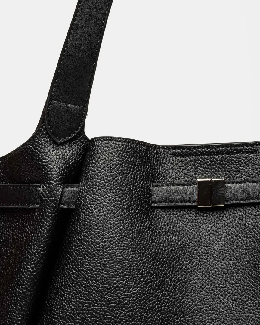 BOLSO MARBLE NEGRO