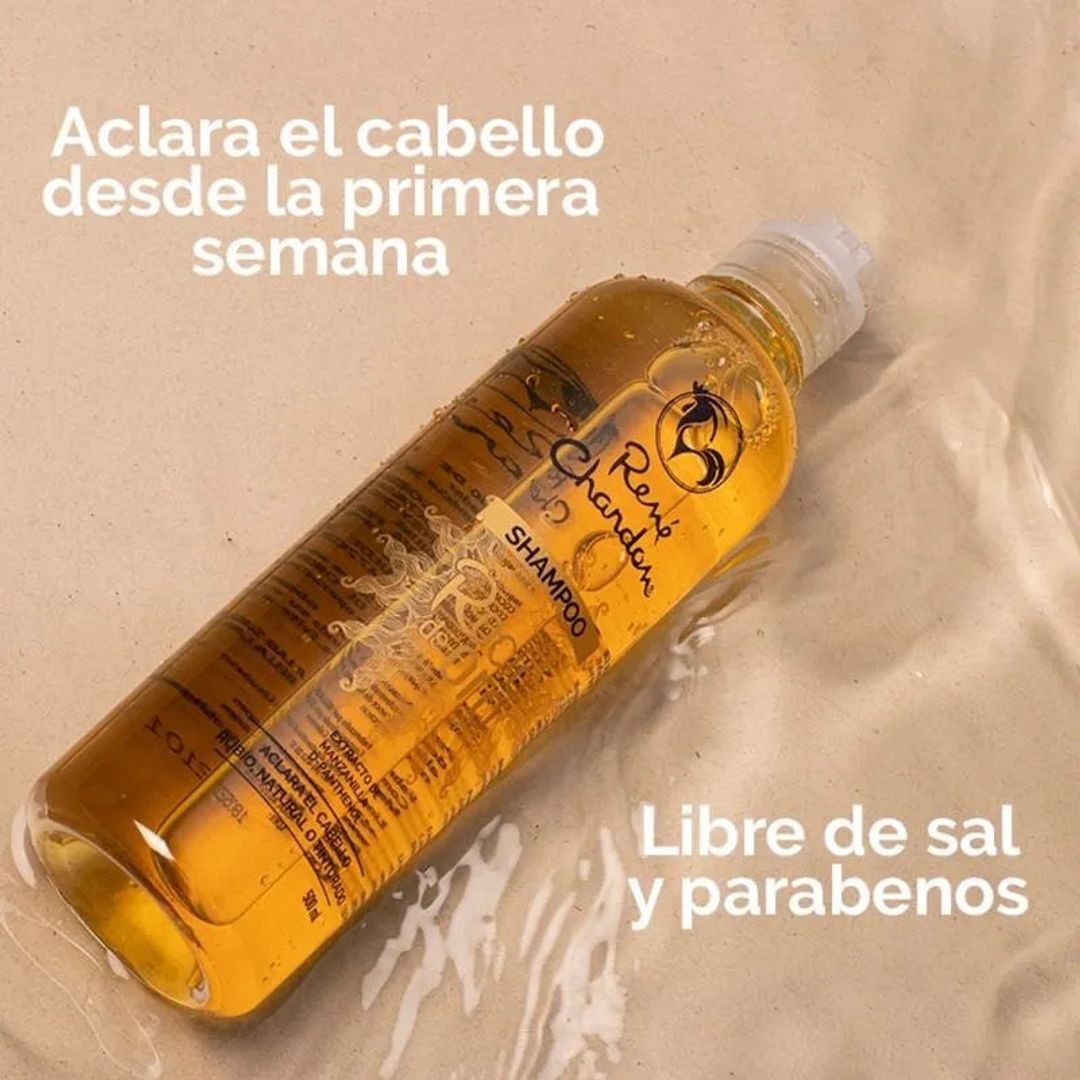 Shampoo aclarador rocio de oro rene chardon