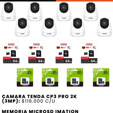 Imagen del producto KIT WIFI TENDA X8 INTERIOR
