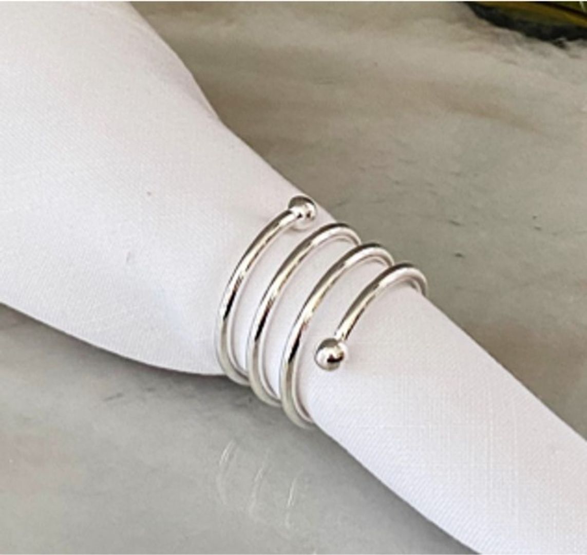 Servilletero Plateado