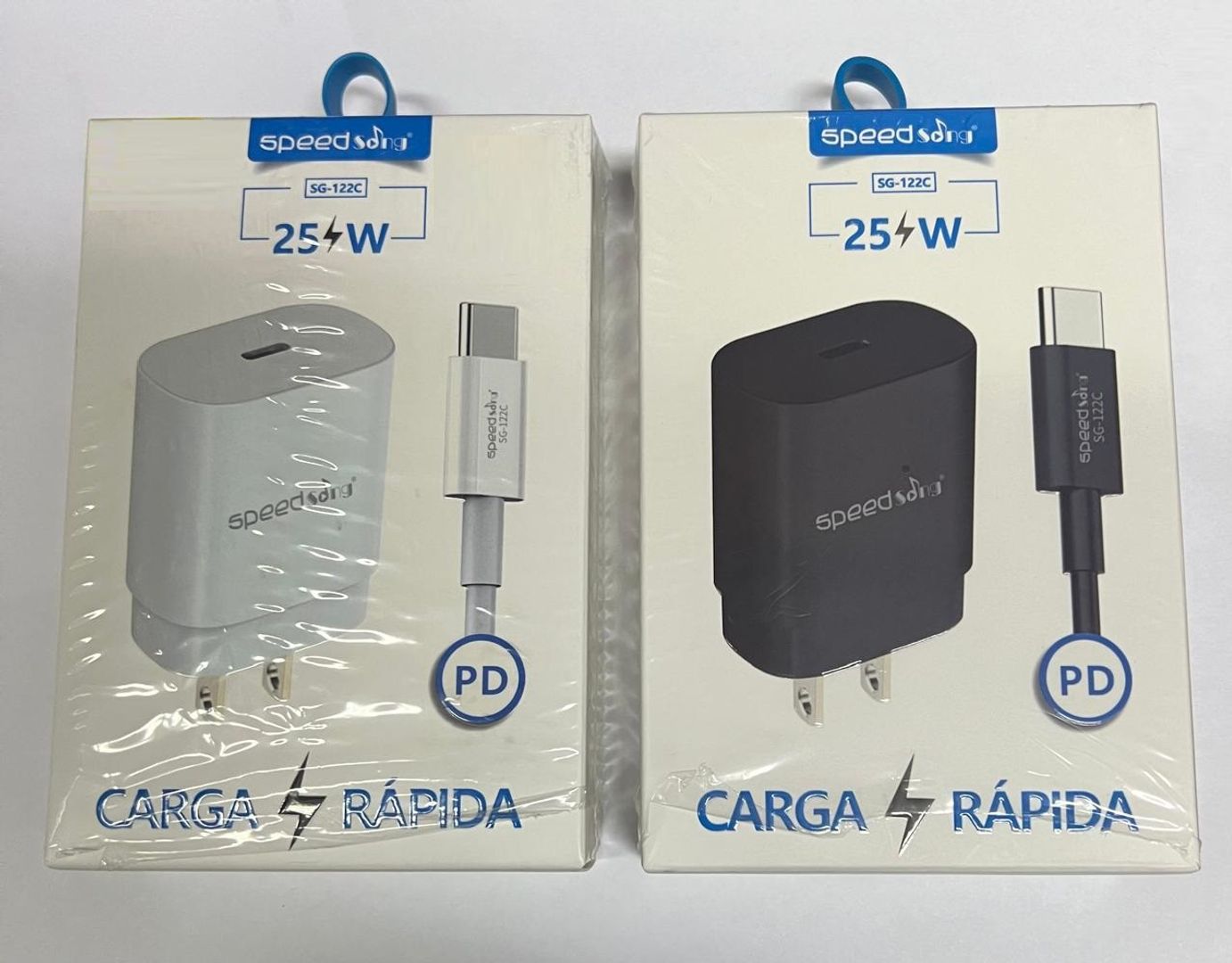 Cargador SpeedSong 25W Tipo C a Tipo C carga rápida SG122C