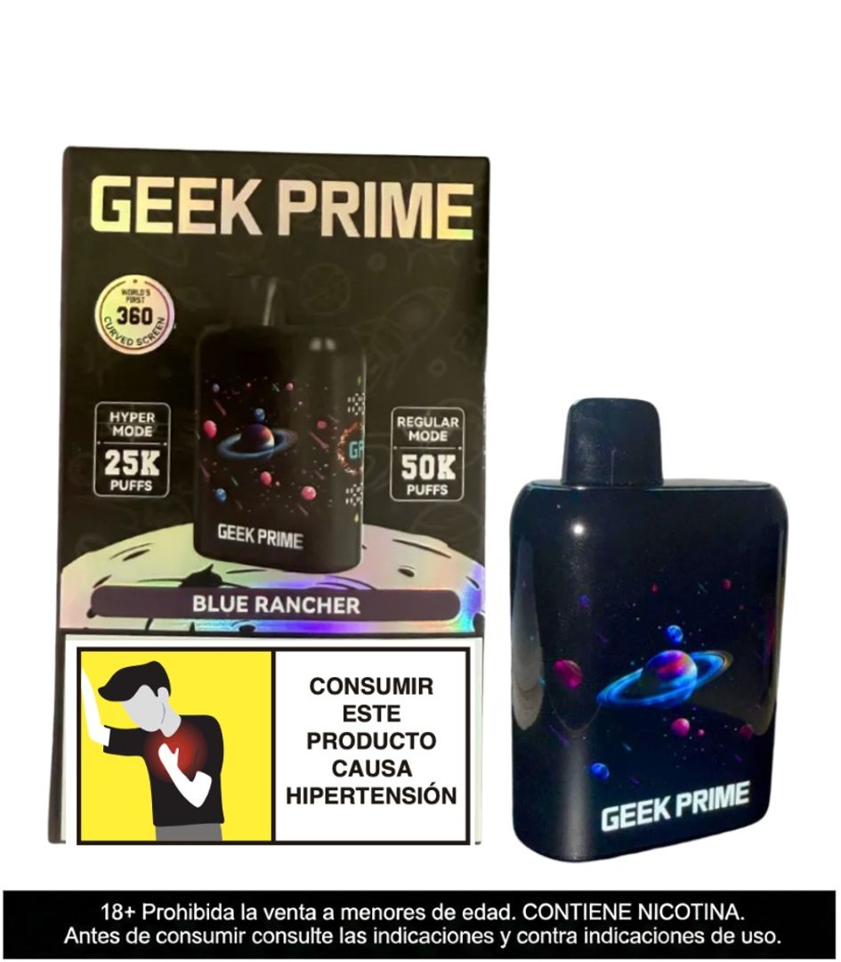 Geek Bar Blue Rancher 50.000 Puffs Prime