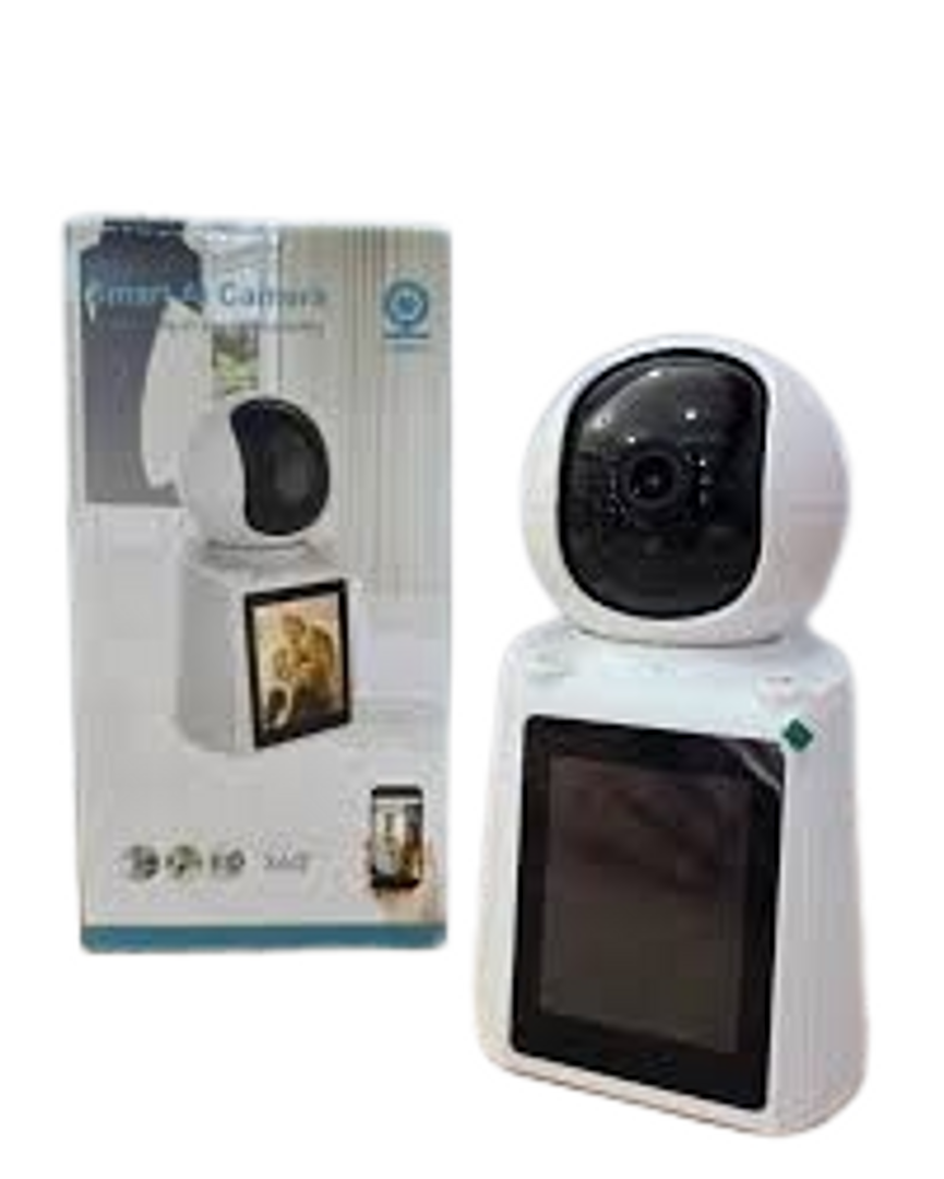 CÁMARA DE VIGILANCIA 360° WI-FI CON PANTALLA