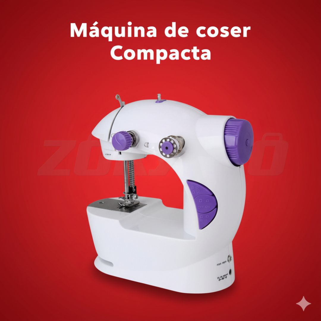 Máquina de Coser Compacta y Portátil
