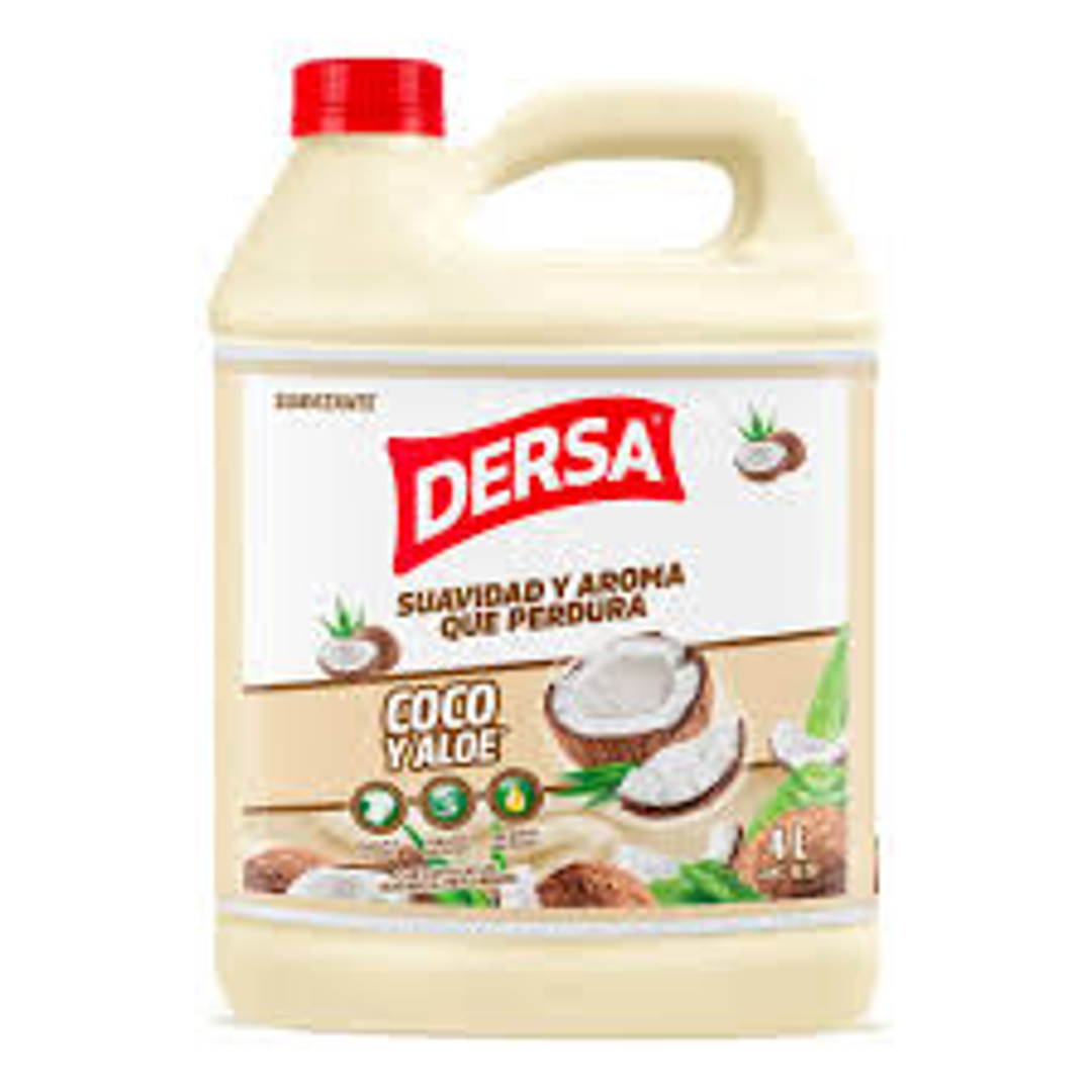 SUAVIZANTE DERSA COCO ALOE*400ML