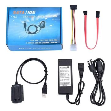 Cable adaptador Disco Duro SATA/IDE a USB 2.0 - imagen 1