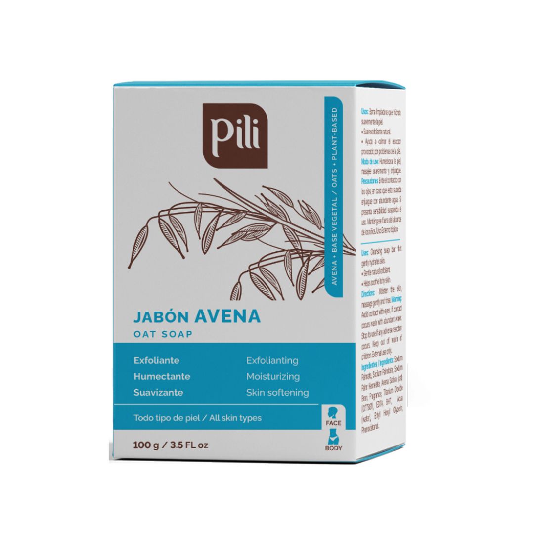 JABON AVENA PILI
