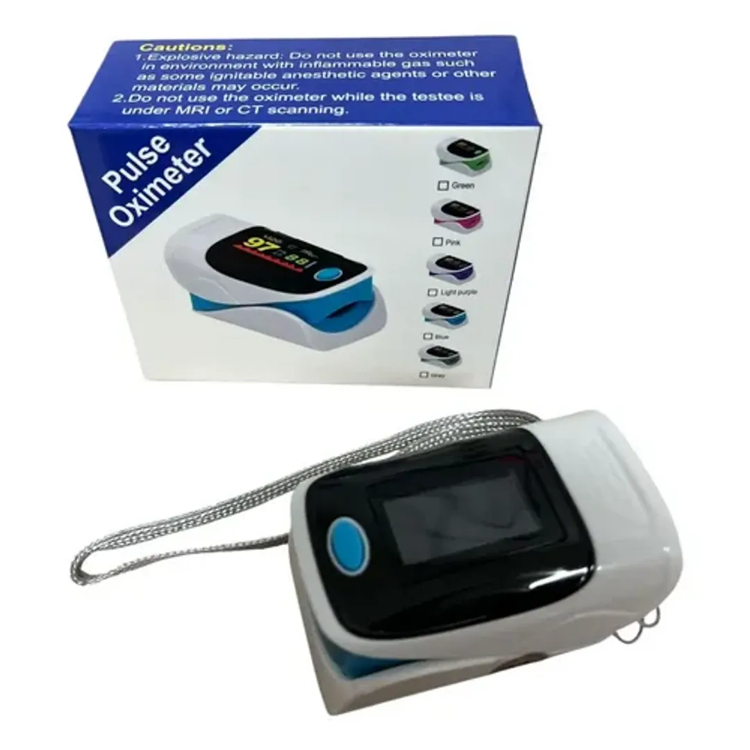 OXIMETRO FRECUENCIA PULSO CON CURVA PANTALLA LED
