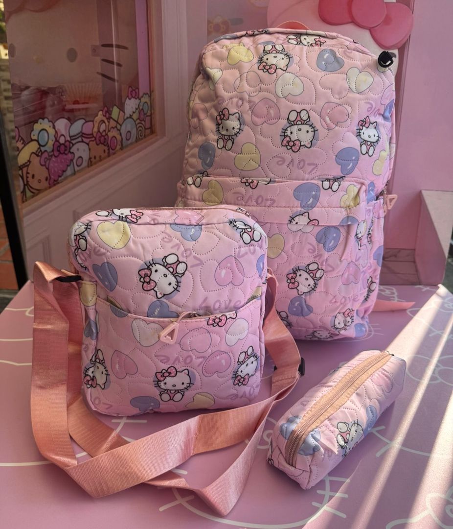 Maletín Sanrio x3 