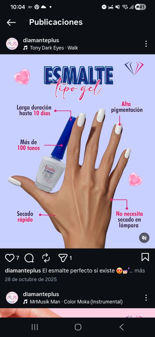 Esmalte Diamante