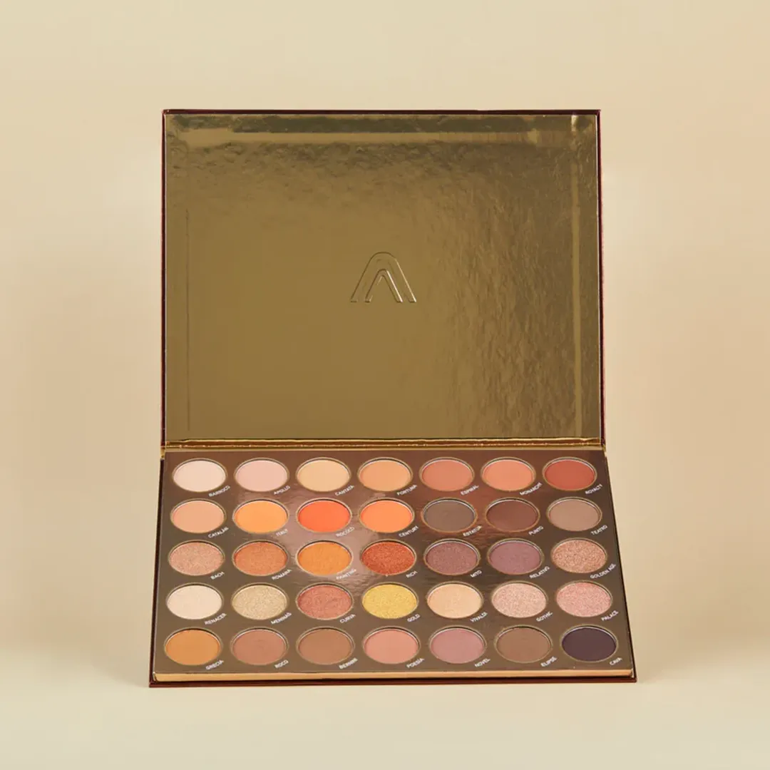 PALETA DE SOMBRAS ATEMPORAL X35 MAKE UP EXPERT ATENEA