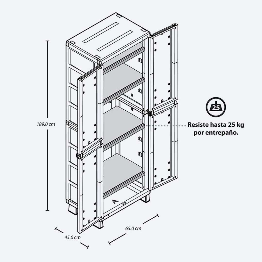 ARMARIO GRANDE BARÚ RIMAX