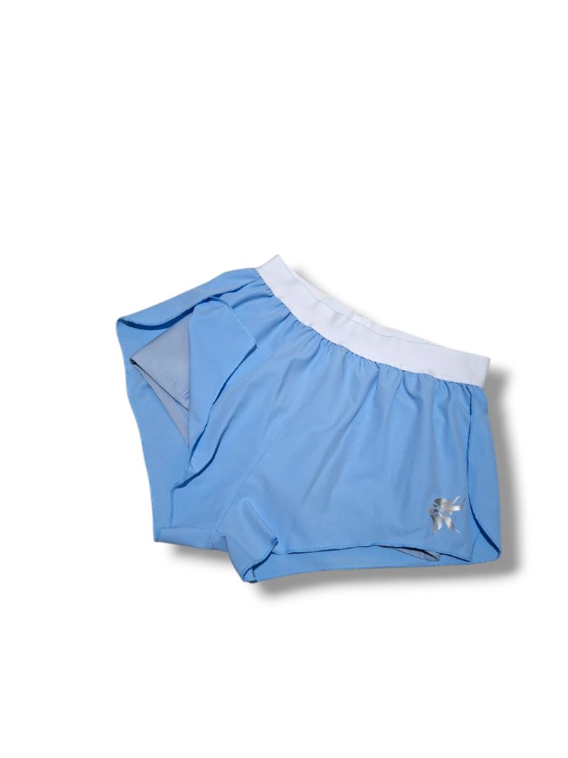 Short running mujer