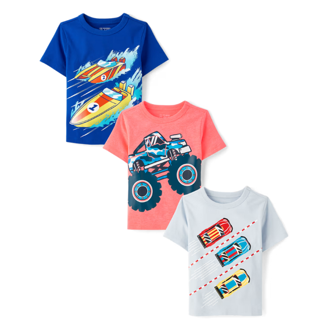 4T Set 3 Camisetas CHILDRENS PLACE 