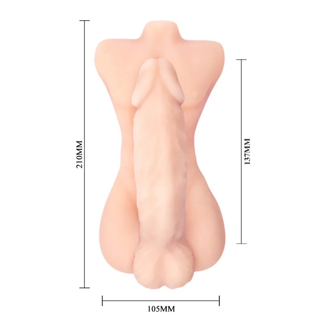TORSO CON DILDO BIGER MAN FCT-678