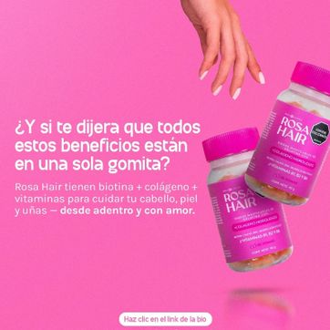 Rosa hair latina gomitas - imagen 10