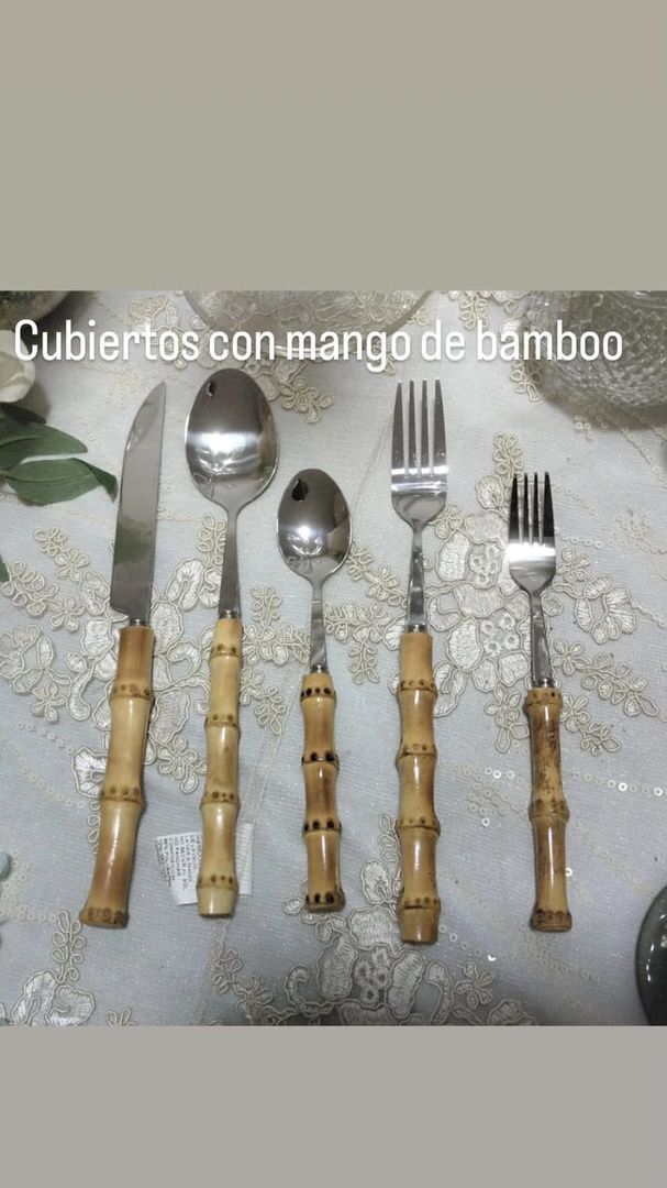 CUBIERTOS BAMBOO