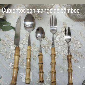 Imagen del producto CUBIERTOS BAMBOO