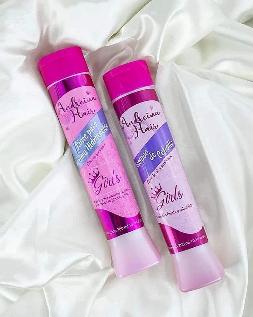Shampoo + Acondicionador para niñas , ANDREINA HAIR 