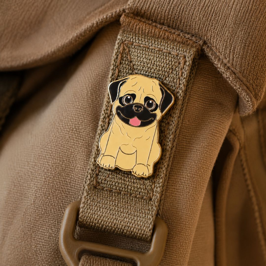 PIN PUG AMARILLO