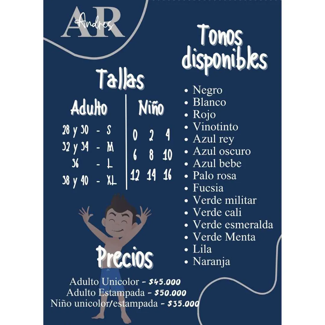 Pantalonetas Caballero 