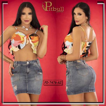 Imagen del producto Falda Vaquera Pitbull - FD7476