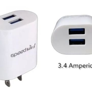 Cabeza cargador 3.4A SpeedSong SG87C - imagen 1