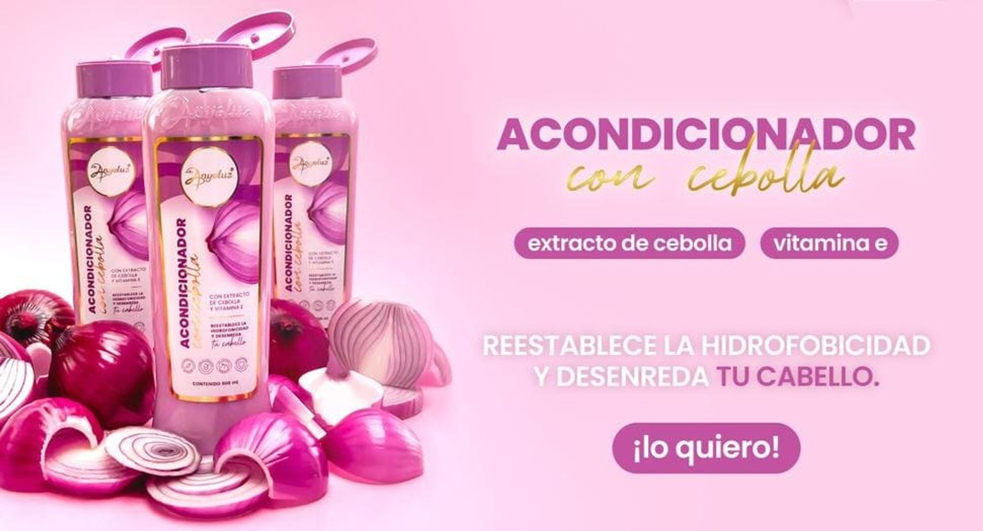 Acondicionador Cebolla anyeluz 