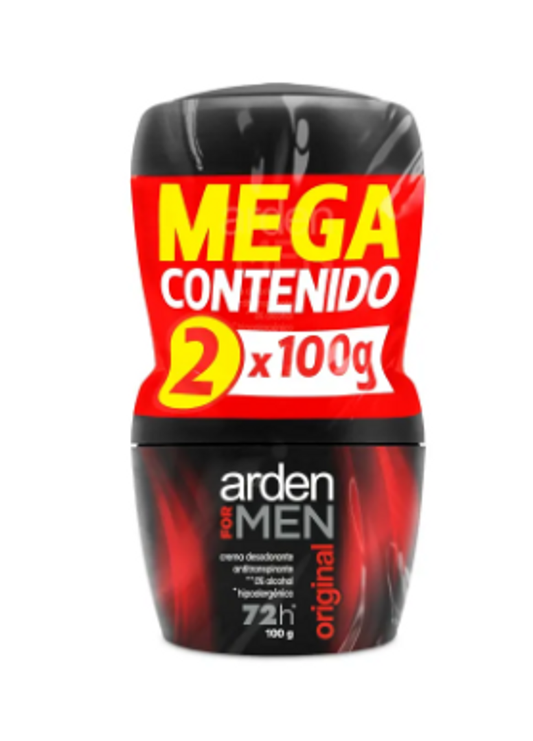 DESODORANTE ARDEN FOR MEN CREMA*2*100G
