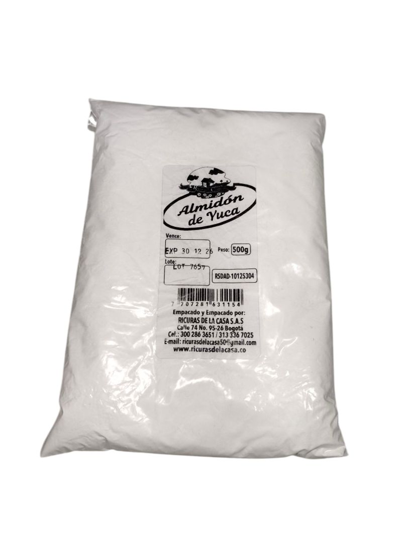 ALMIDON YUCA*500G RICURAS DE LA CASA