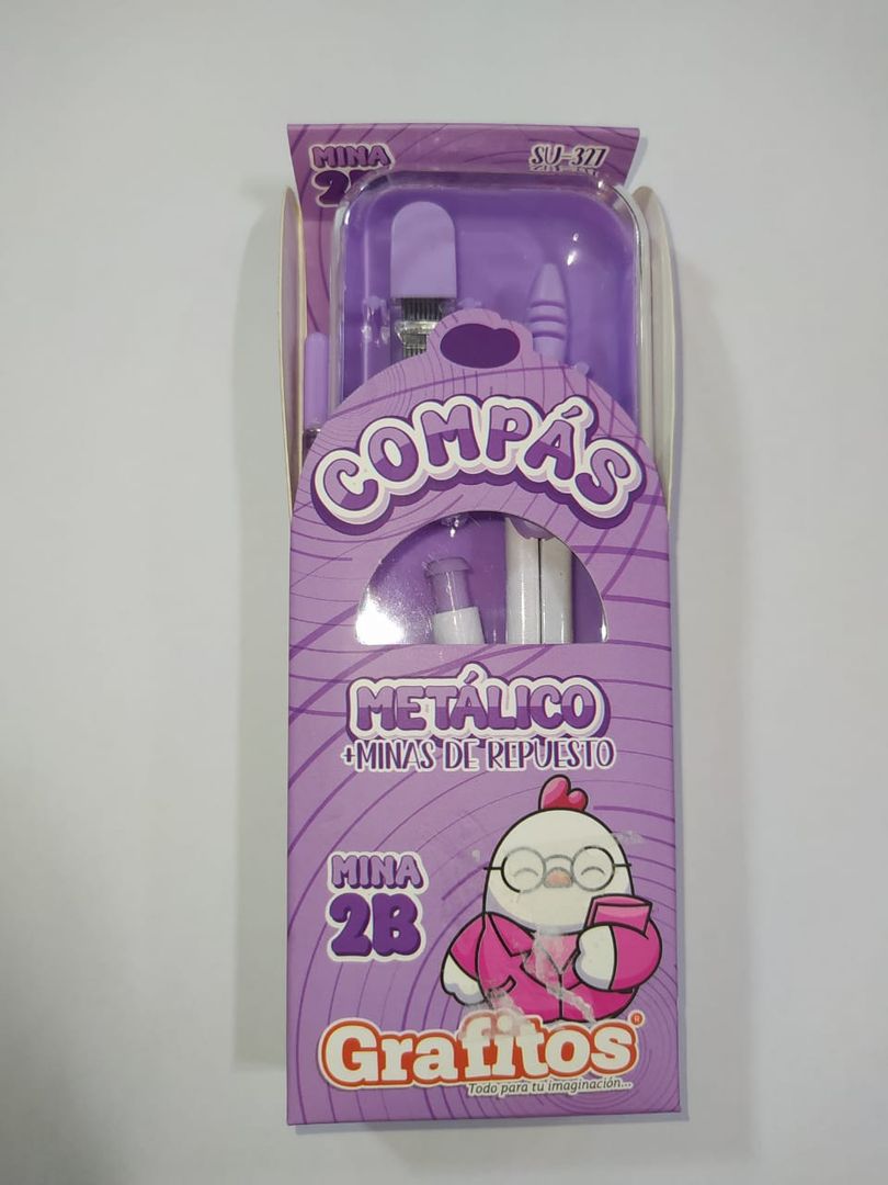 COMPAS ESTUCHE GRAFITO