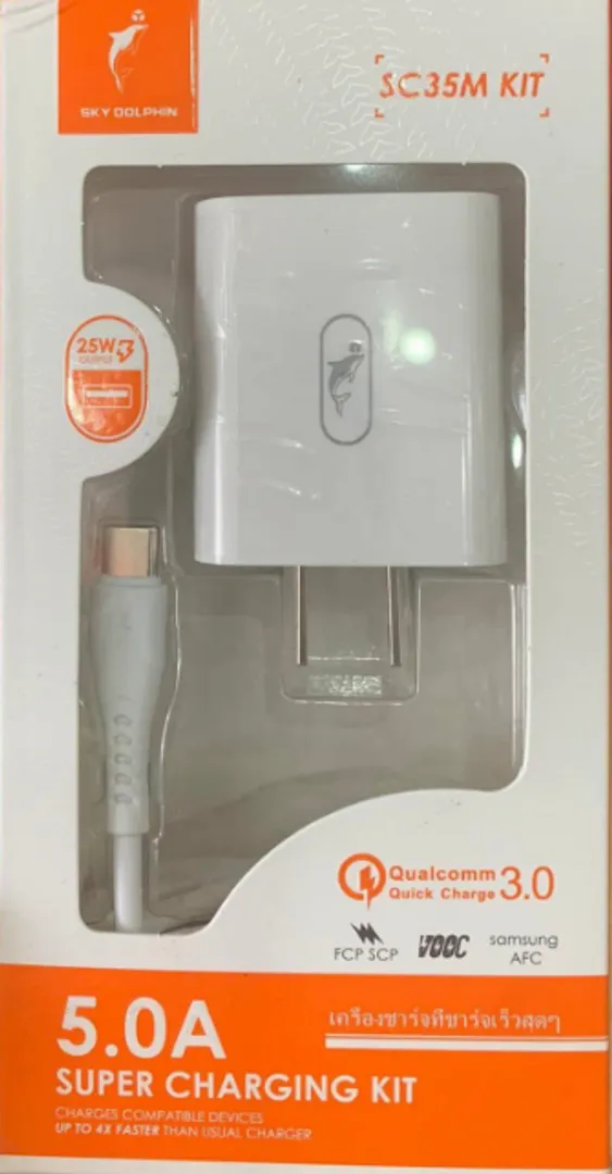 CARGADOR DOLPHIN 5.0A 25W TIPO C