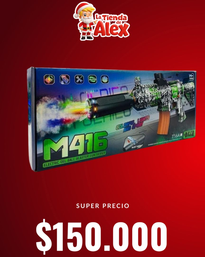 Rifle M416 "Luces y Neblina" PRO