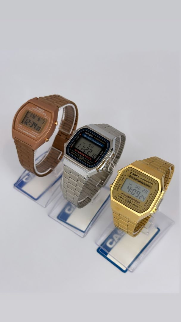 CASIO RETRO ORO ROSA ORIGINAL 