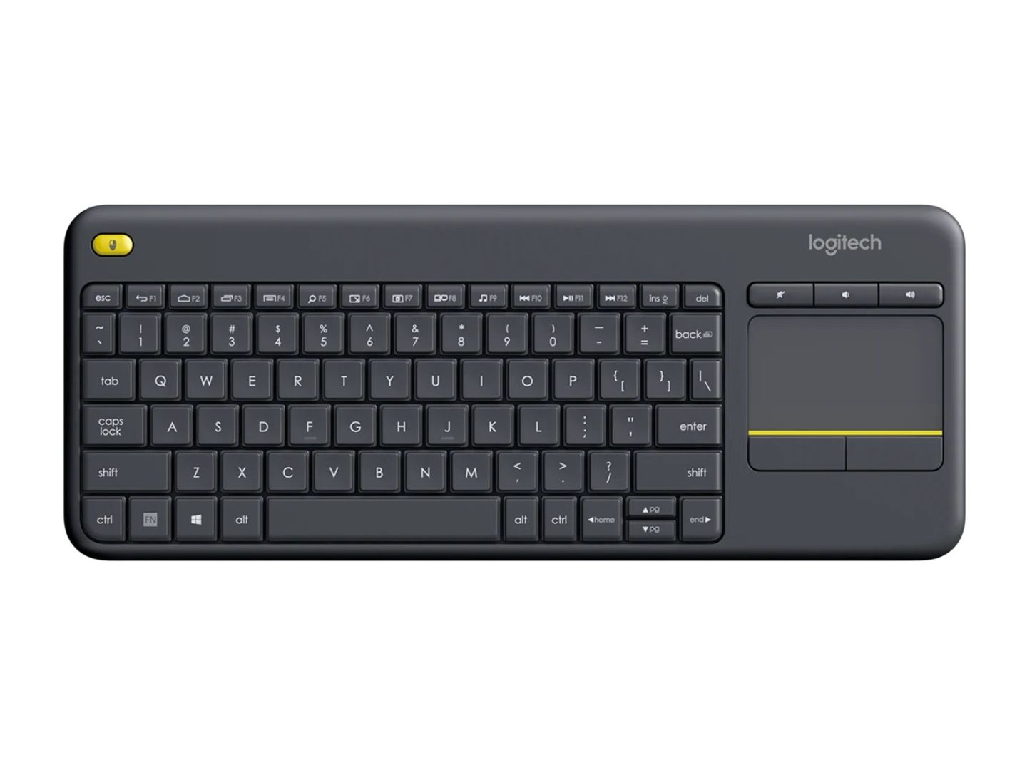 Teclado Logitech Inalámbrico TouchPad K400