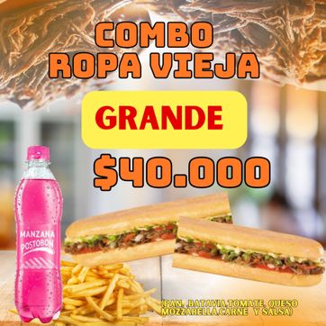 Imagen del producto Combo Ropa Vieja Grande