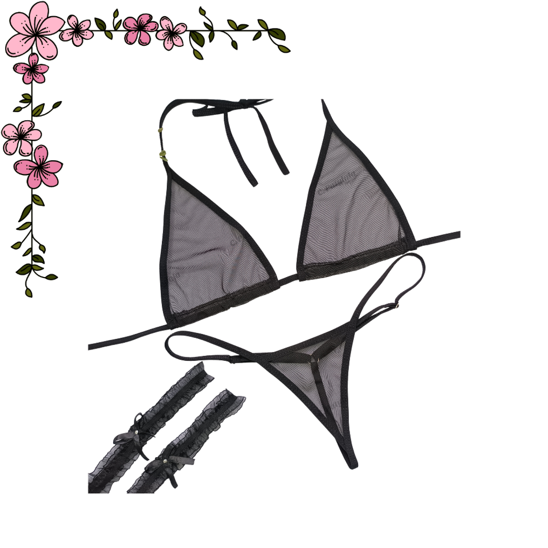 Conjunto micro en mallatex ajustable 