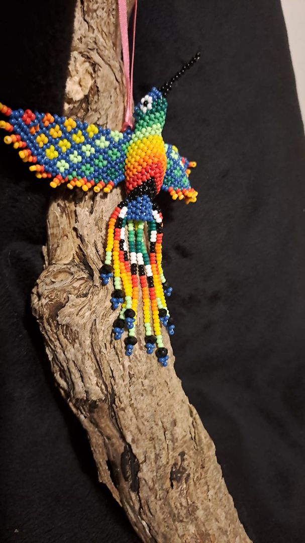 COLIBRI -Beaded Hummingbirds Hanging-
