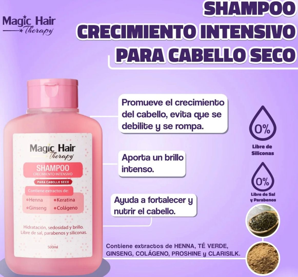 Shampoo crecimiento 