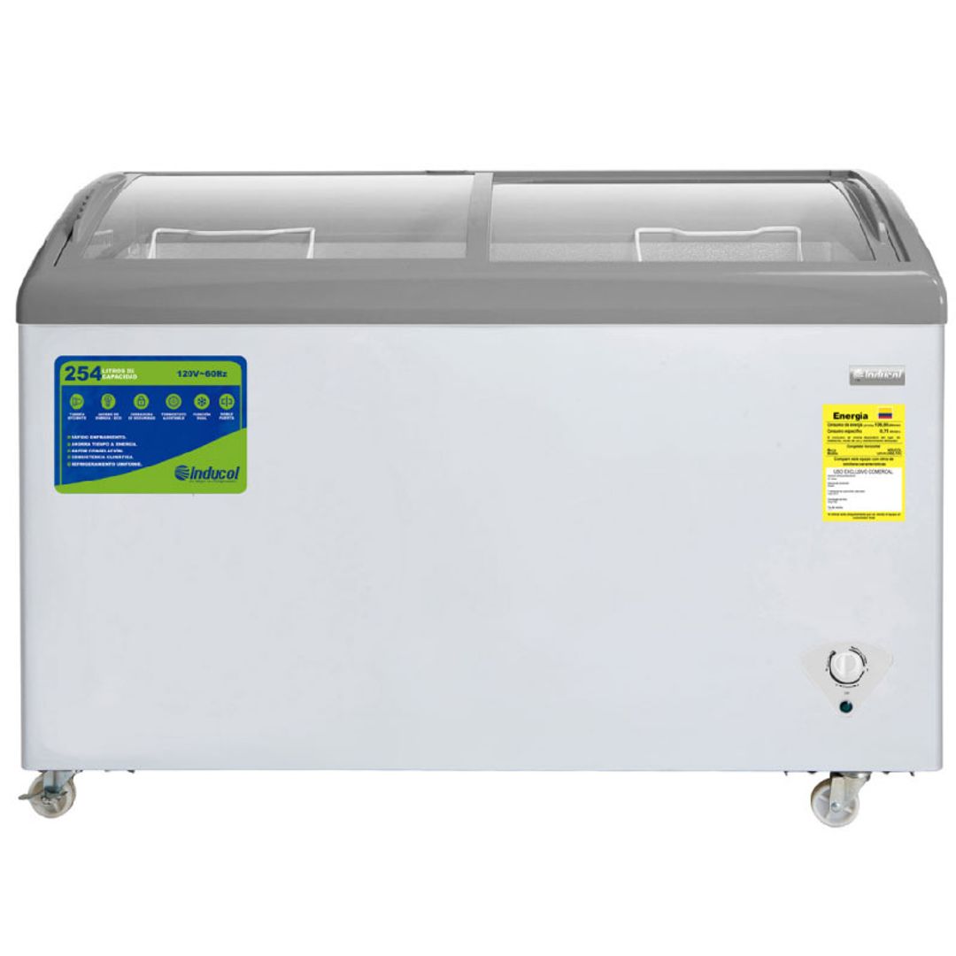 CONG INDUCOL HORIZONTAL 254 LTS T. VIDRIO	