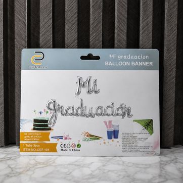 LETRERO CURSIVO MI GRADUACIÓN  - imagen 1