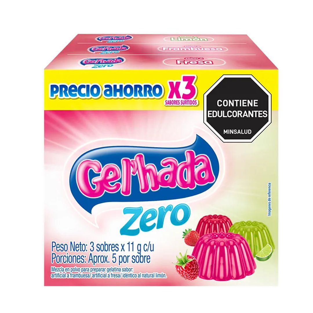 GELATINA GEL HADA FLM ZERO *3*11G