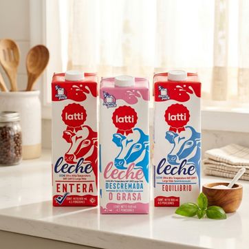 Leche Líquida Latti Larga Duración 900ml - imagen 1
