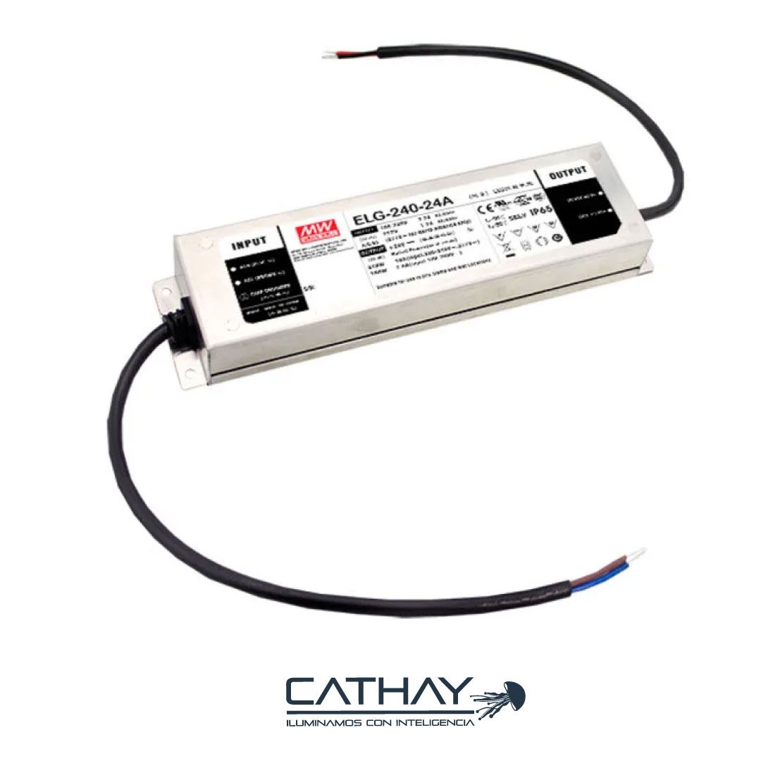 FUENTE DE PODER 24V 10AMP 240W DIMERIZABLE MEANWELL