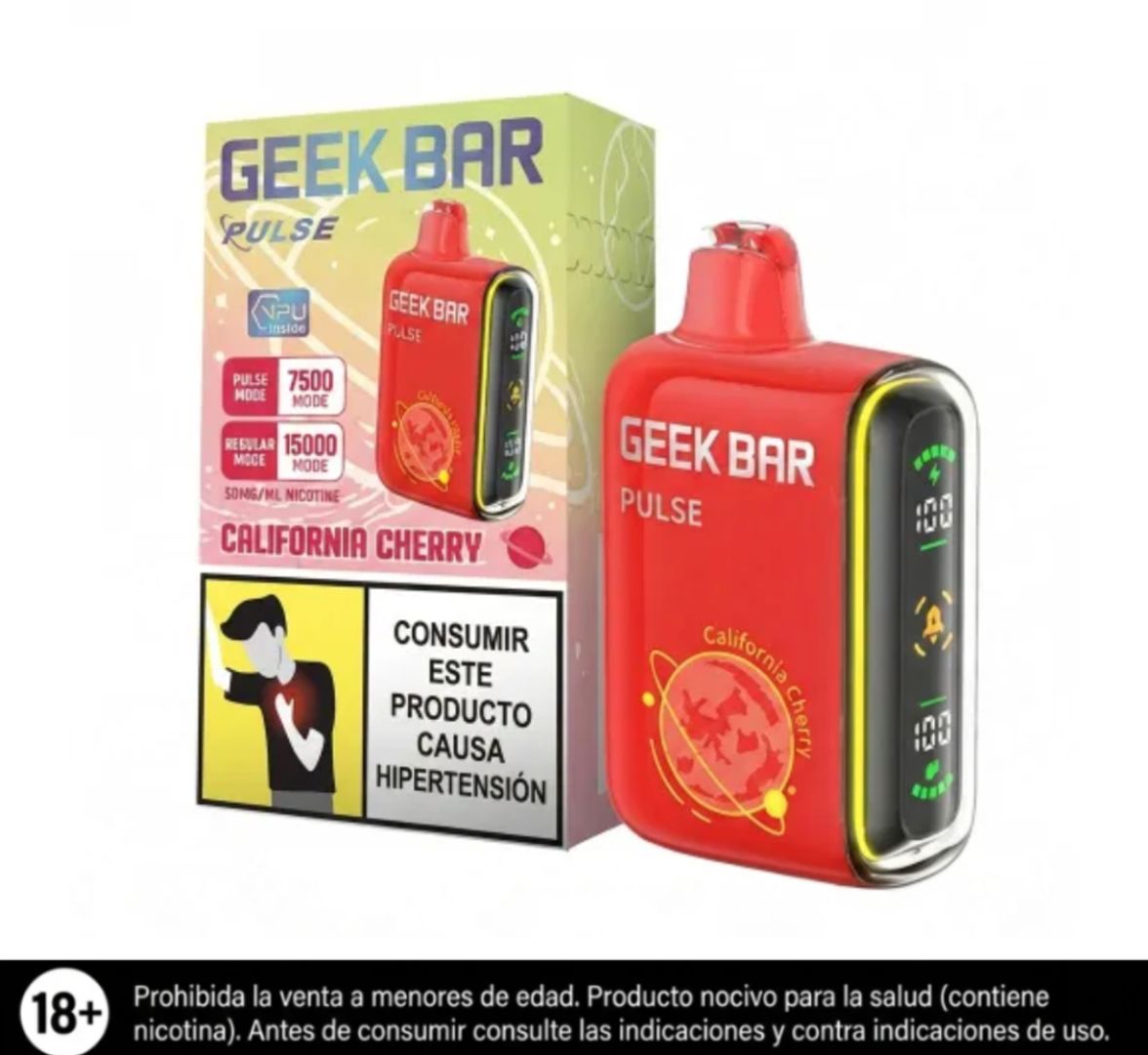 Geek Bar Pulse California Cherry 15.000 Puffs